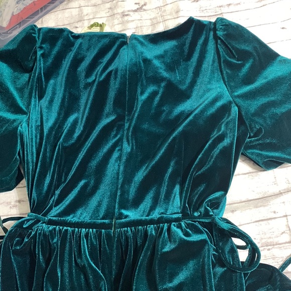 NWT Antonio Melani x Nicola Bathie Julianna Velvet Dress - Picture 10 of 12